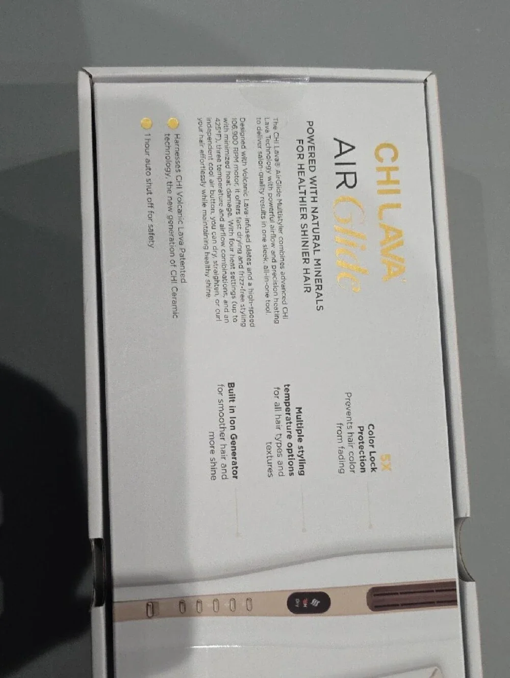 CHI LAVA Air Glide Volcanic Lava Multi-Styler in Rose Gold 633911891889